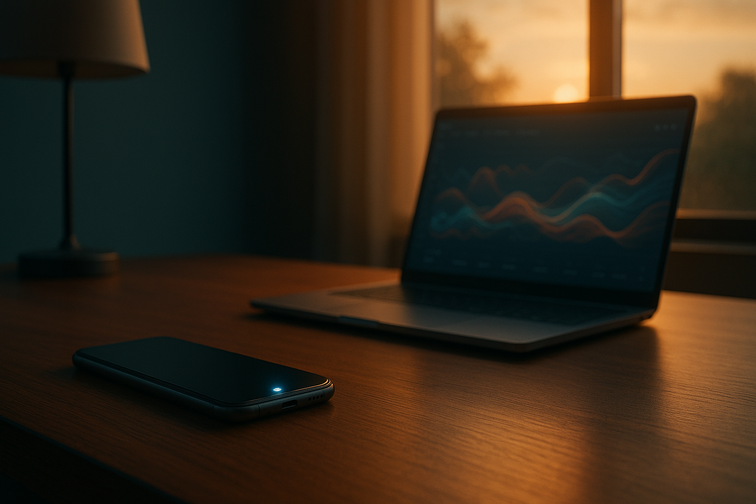 Smartphone and laptop on desk illustrating SMS list building strategy for e-commerce brands